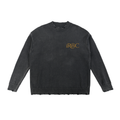 Vintage Washed Hand-Frayed Sweater