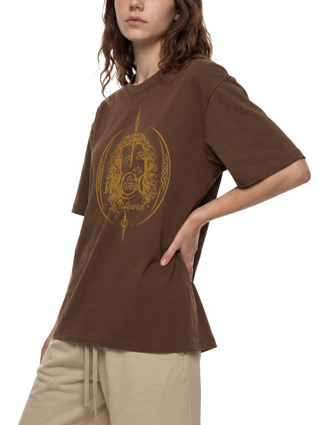 Essential Heavyweight Comfy Graphic Cotton T-Shirt